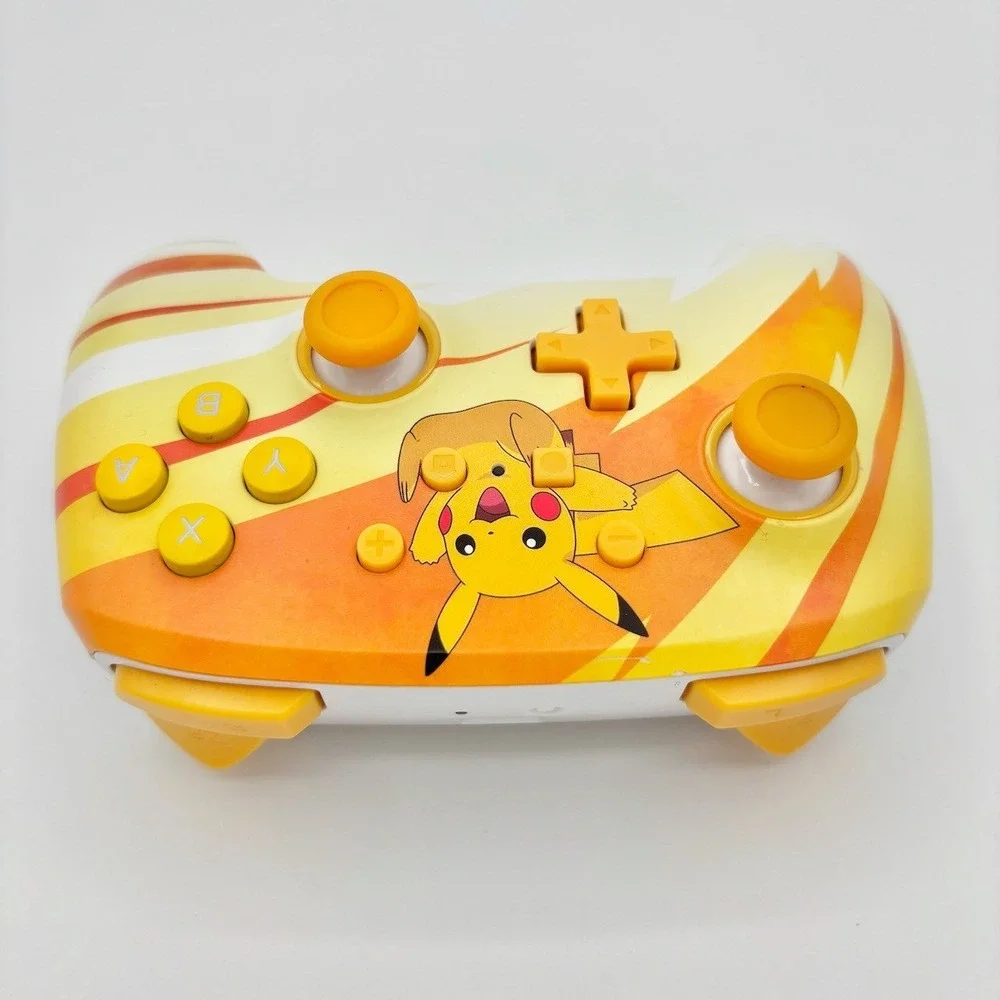 PowerA Enhanced Wireless Controller Nintendo Switch Pikachu Joy Yellow Pokemon